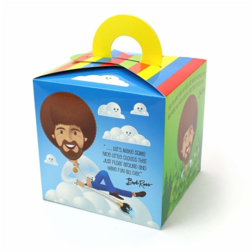 Prime Party Bob Ross and Friends Favor Boxes (8 pack) Perspective: back