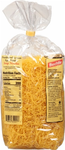 Bechtle Traditional German Thin Soup Noodles Perspective: back