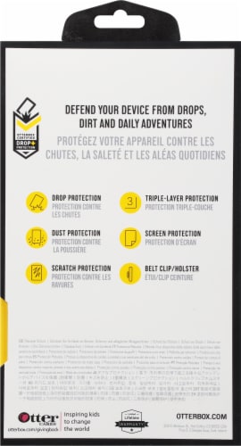 OtterBox Defender Series iPhone Case - Black Perspective: back