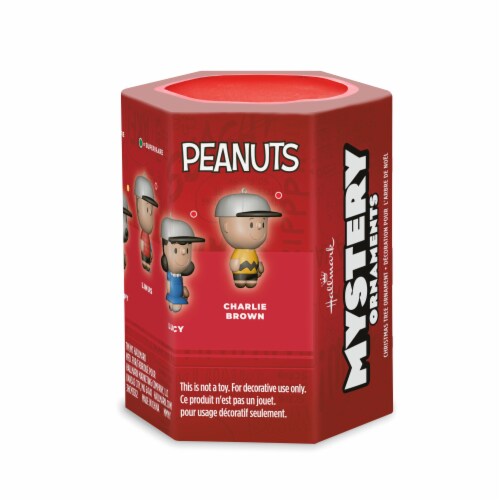 Hallmark Peanuts® Gang Baseball Mystery Christmas Ornament Perspective: back