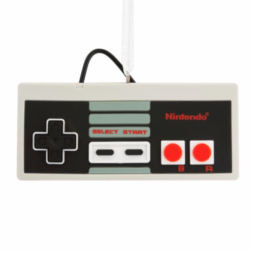 Hallmark Nintendo Entertainment System™ Controller Christmas Ornament Perspective: back