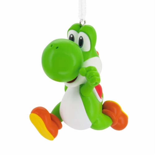 Hallmark Christmas Ornament - Nintendo Super Mario Yoshi Perspective: back