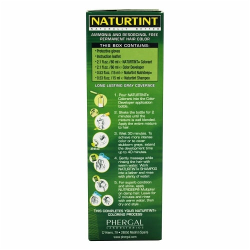 Naturtint® 7N Hazelnut Blonde Permanent Hair Color Perspective: back