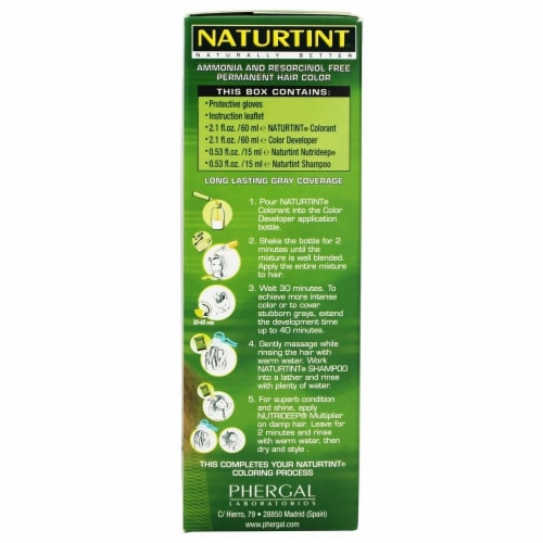 Naturtint® 8N Wheat Germ Blonde Hair Color Perspective: back