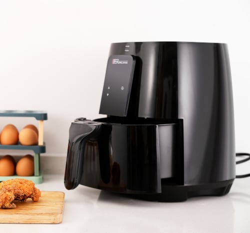 Uber Appliance Air Fryer XL Large 5 Qt Touch Display with 8 Pre-Set  Functions, 5 quart, Black, 5 Quart - Fry's Food Stores