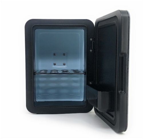 Uber Appliance Mini Fridge 4L personal and portable mini fridge with dry erase door Perspective: back