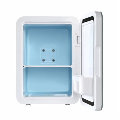 Uber Appliance Mini Fridge 4L personal and portable mini fridge with dry erase door Perspective: back