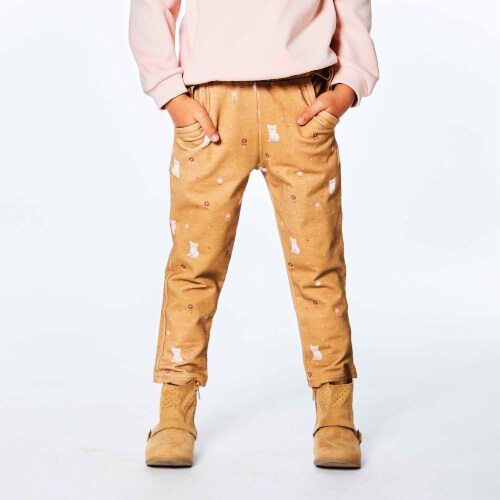 Printed Cats Fleece Sweatpant Perspective: back