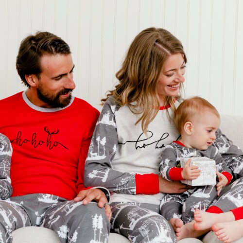 Organic Cotton Christmas Family One Piece Pajama Deer Print 3m Fred Meyer