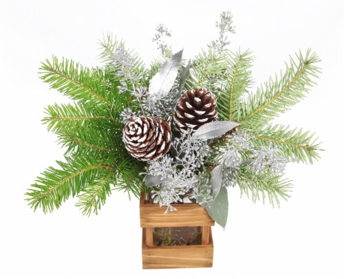 Seasons Greetings Arrangement Perspective: back
