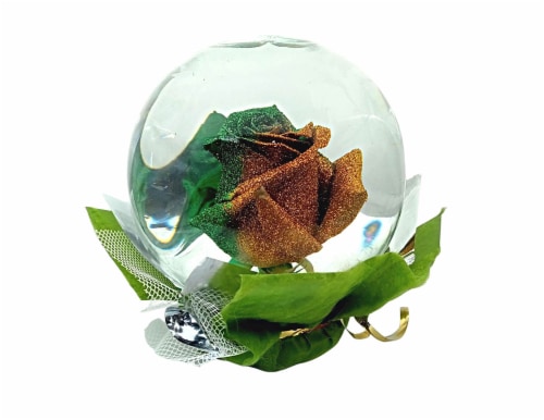 St. Patrick’s Day Rose Globe Perspective: back