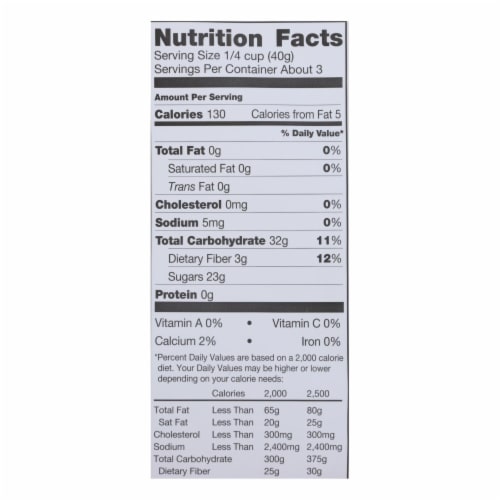 Patience® Fruit and Co Whole Cranberries Dried Perspective: back