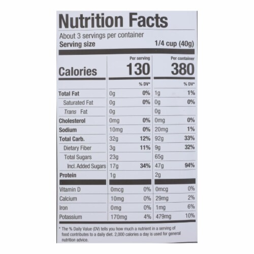 Patience Fruit & Co® Organic Fruit Blend Whole Berry Blend Perspective: back