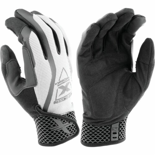 West Chester® Extreme Work™ MultiPurpX Performance Gloves - Gray & Black Perspective: back