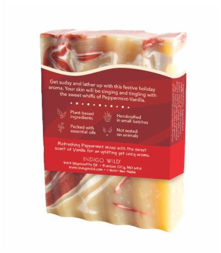 Zum® Peppermint-Vanilla Goat's Milk Soap Bar Perspective: back