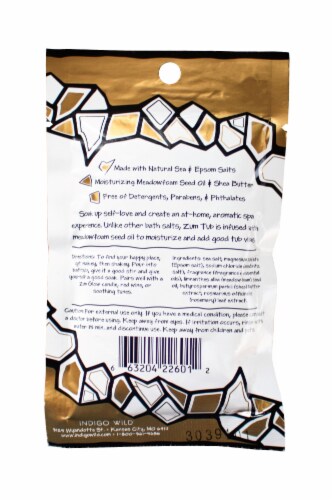 Zum Tub® Frankincense & Myrrh Bath Salts Perspective: back