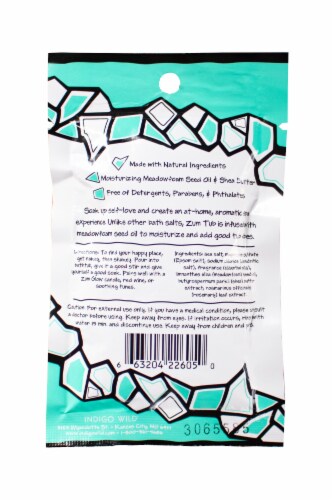 Zum Tub® Sea Salt Epsom Bath Salts Perspective: back