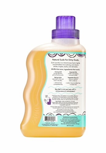 Zum® Sea Salt Laundry Soap Perspective: back