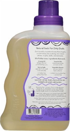 Zum® Lavender Laundry Soap Perspective: back