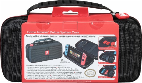 Nintendon Switch™ Game Traveler Deluxe System Case Perspective: back