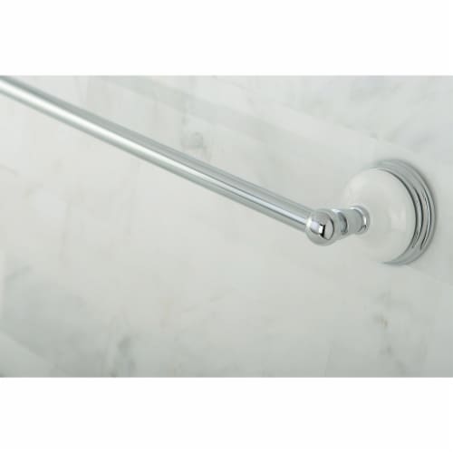 Kingston Brass BA1111C Victorian 24  Towel Bar, Polished Chrome Perspective: back