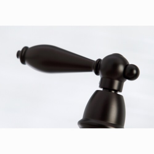 Kingston Brass KS7275ALBS English Country Kitchen Faucet with Side Sprayer, Oil Rubbed Bronze Perspective: back
