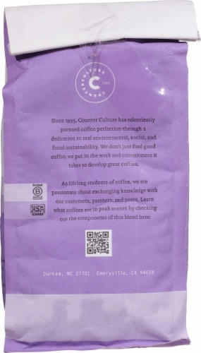 Counter Culture Hologram Whole Bean Coffee Perspective: back
