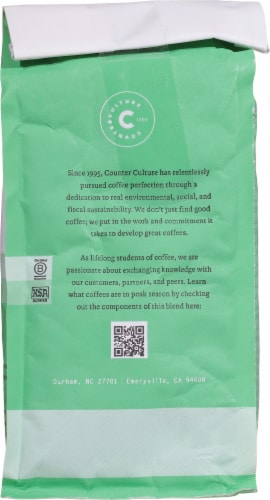 Counter Culture Coffee Big Trouble™ Medium-Dark Roast Whole Bean Coffee Perspective: back