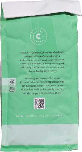 Counter Culture Coffee Big Trouble™ Medium-Dark Roast Whole Bean Coffee Perspective: back