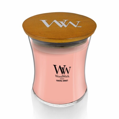 WoodWick® Coastal Sunset Jar Candle Perspective: back