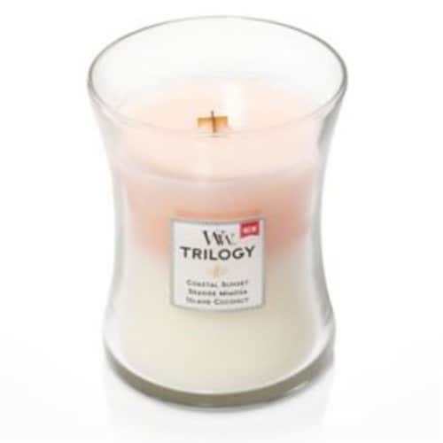 WoodWick® Trilogy Island Getaway Jar Candle Perspective: back