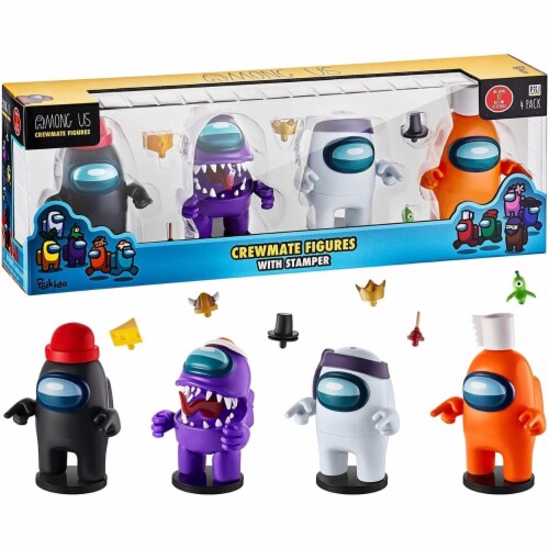 among us figure with stamper