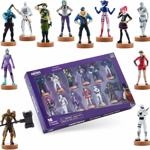 Fortnite Battle Royale Stampers 12pk Deluxe Box Cake Toppers Toy Character  Figures PMI, 1 unit - Jay C Food Stores