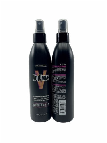 Naturelle Volumax Sea Salt Texture Spray Hold Factor 3 8.5 OZ Set of 2 Perspective: back