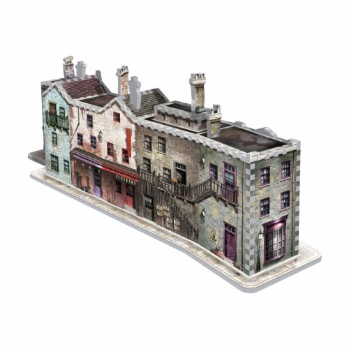 Wrebbit Harry Potter Collection Diagon Alley 3D Puzzle Perspective: back