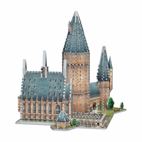 Wrebbit Harry Potter Collection Hogwarts Great Hall 3D Puzzle Perspective: back