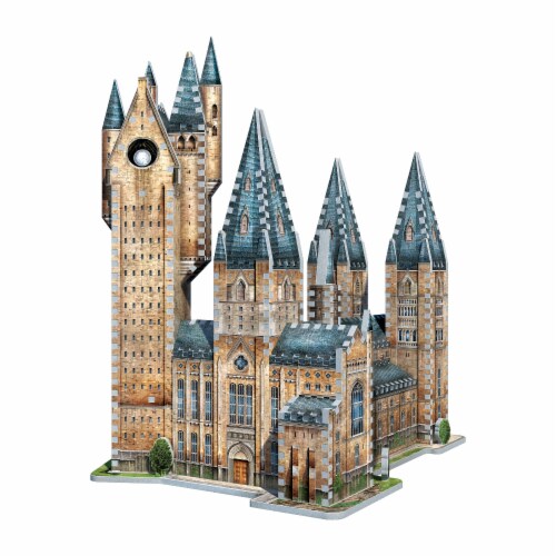 Wrebbit Harry Potter Collection Hogwarts Astronomy Tower 3D Puzzle Perspective: back