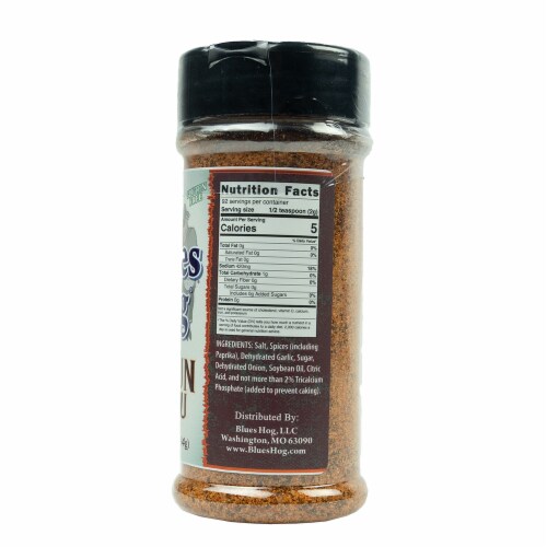 Blues Hog Cajun Bayou Dry Rub All Purpose Natural Seasoning Gluten Free 6.5 oz Perspective: back