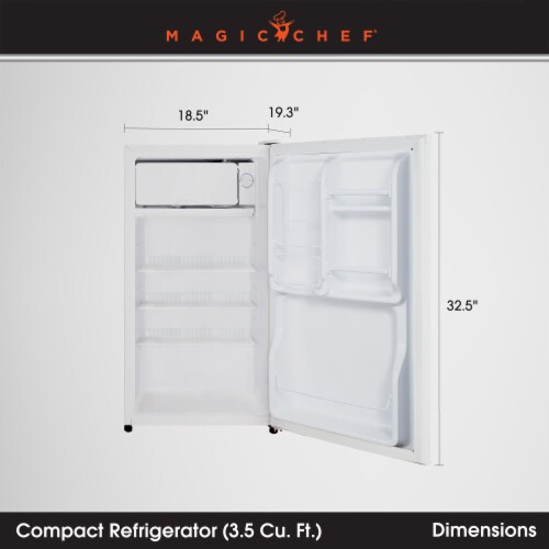 Avanti 2.8 Cubic Foot Small Mini Compact Vertical Upright Freezer Chest,  White, 1 Piece - Kroger