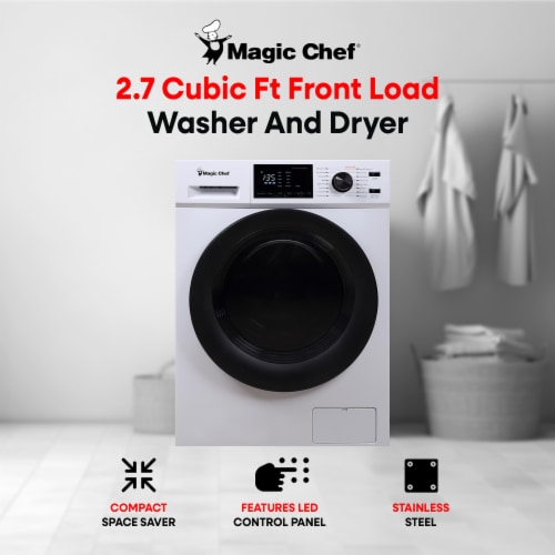 MCSCWD27W5 by Magic Chef - 2.7 cu. ft. Combo Washer and Dryer