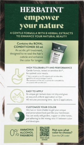 Herbatint 4N Chestnut Permanent Haircolor Gel Perspective: back