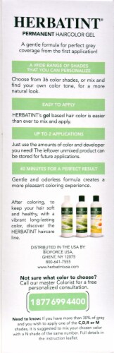 Herbatint 5N Light Chestnutpermanent Haircolor Gel Perspective: back