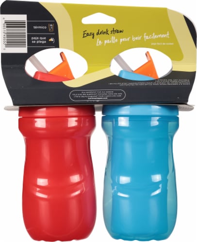 Tommee Tippee® Insultated Straw Cup for Toddlers - Assorted Perspective: back