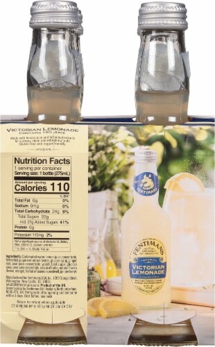 Fentimans Victorian Lemonade Mixers Perspective: back