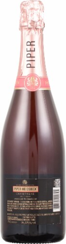 Piper-Heidsieck Rose Champagne Perspective: back