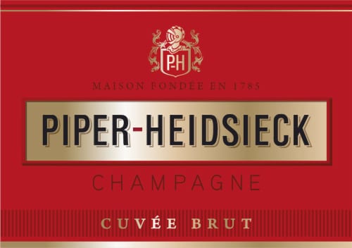 Piper-Heidsieck Cuvée Brut Champagne Wine Perspective: back