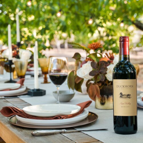 Duckhorn Vineyards Napa Valley Merlot Perspective: back