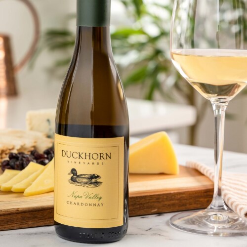 Duckhorn Vineyards Napa Valley Chardonnay Perspective: back