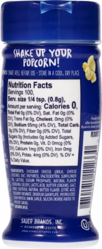 Kernel Season's™ White Cheddar Popcorn Seasoning Perspective: back