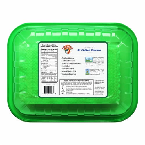 Smart Chicken Organic Boneless Skinless Chicken Drumstick Medallions Perspective: back